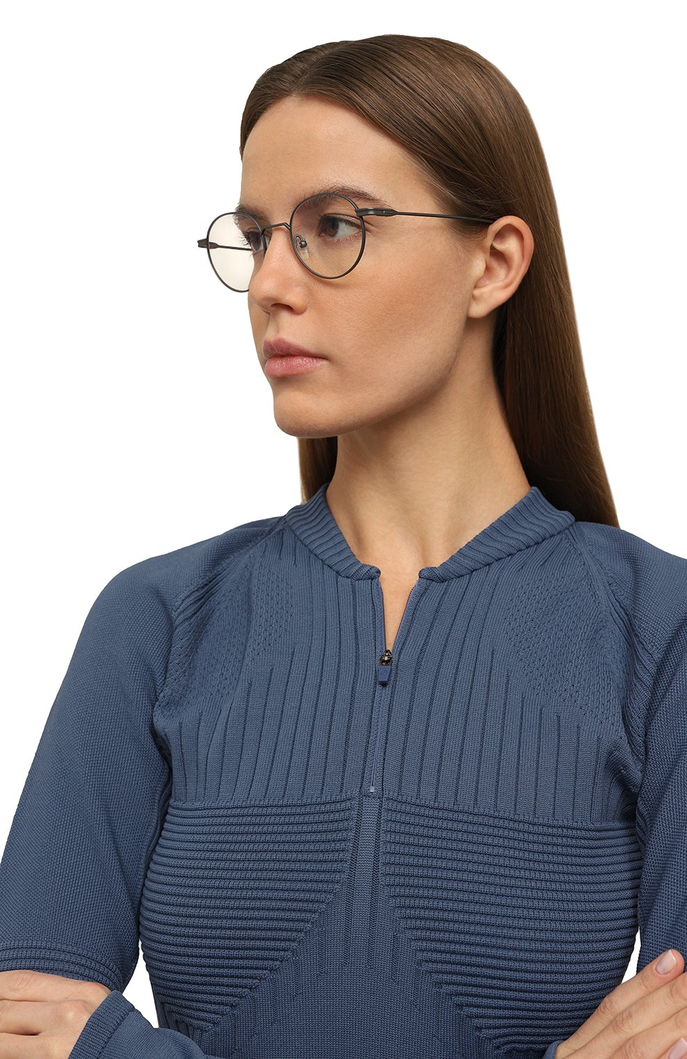 Оправа DITA серебряного цвета по цене 39100 руб., арт. LSA-113/03, фото 2 Оправа DITA, арт. LSA-113/03, фото 2