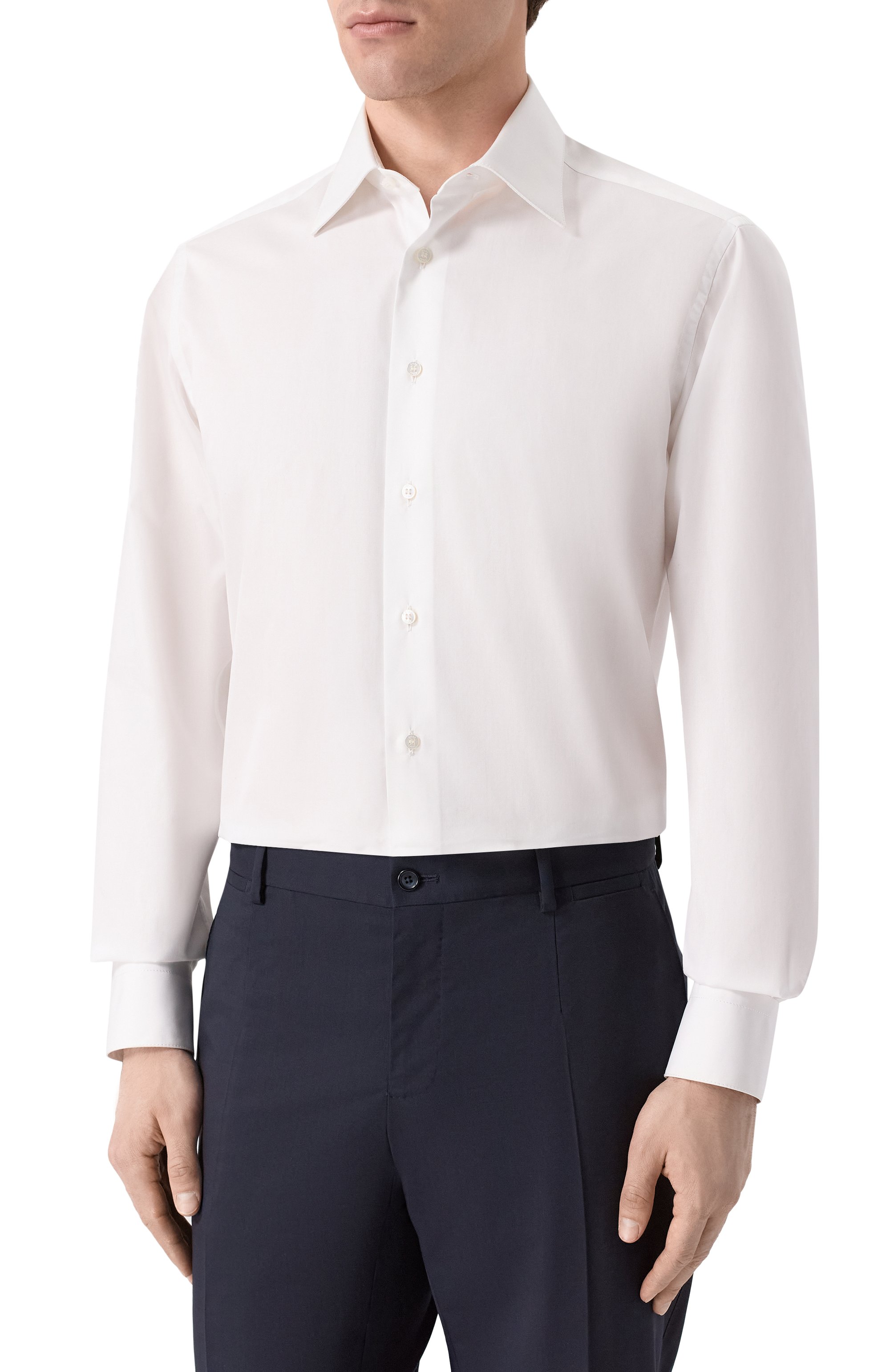 Хлопковая сорочка ZILLI, арт. CLAA01M010012212U, фото 3