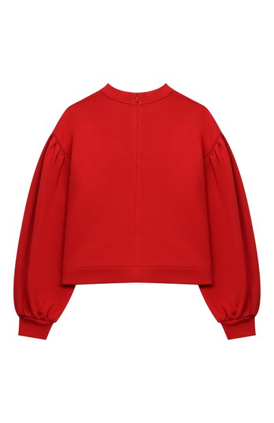 Хлопковый свитшот DOLCE & GABBANA красного цвета по цене 23650 руб., арт. L5JW4Y/G7AYJ/8-14, фото 2 Хлопковый свитшот DOLCE & GABBANA, арт. L5JW4Y/G7AYJ/8-14, фото 2