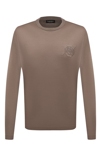 Мужская хлопковый лонгслив STEFANO RICCI, арт. K101029G01/T23351