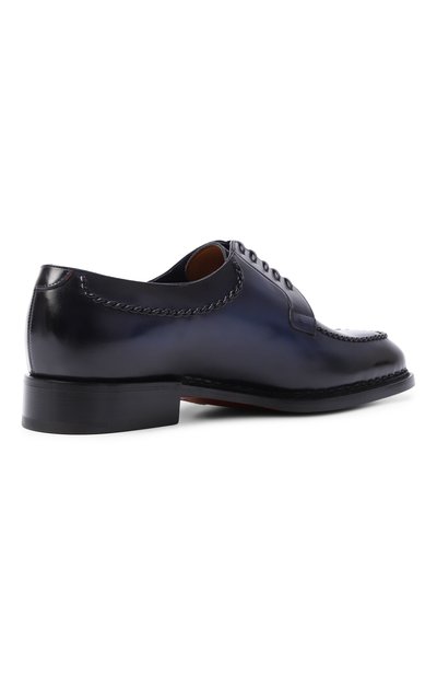 Кожаные дерби fortuna SANTONI, арт. MLAG19205ZB1HWVE, фото 5