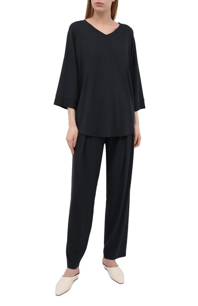 Хлопковый лонгслив ZIMMERLI темно-серого цвета по цене 11450 руб., арт. 700-4130, фото 2 Хлопковый лонгслив ZIMMERLI, арт. 700-4130, фото 2