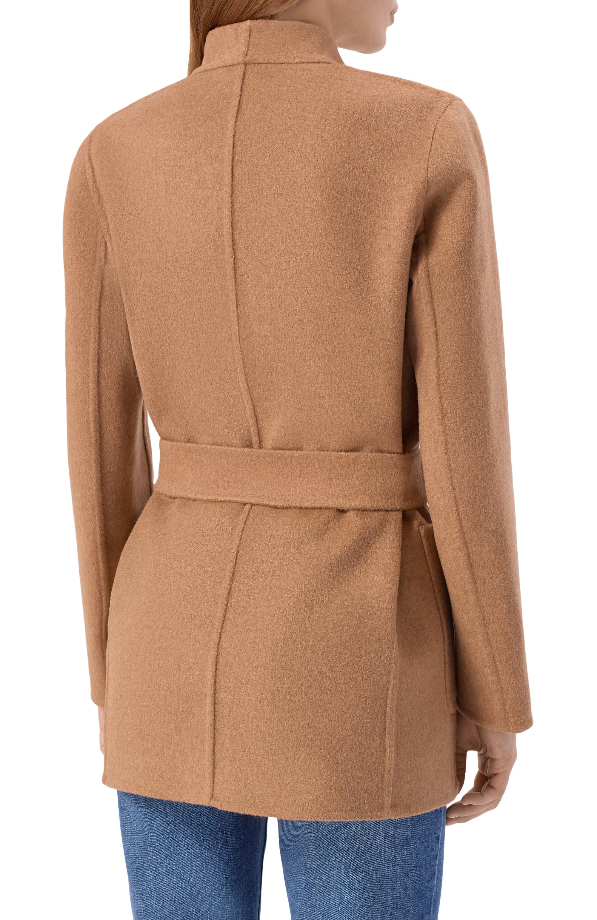 Шерстяное полупальто MAX MARA, арт. HAR0LD, фото 4