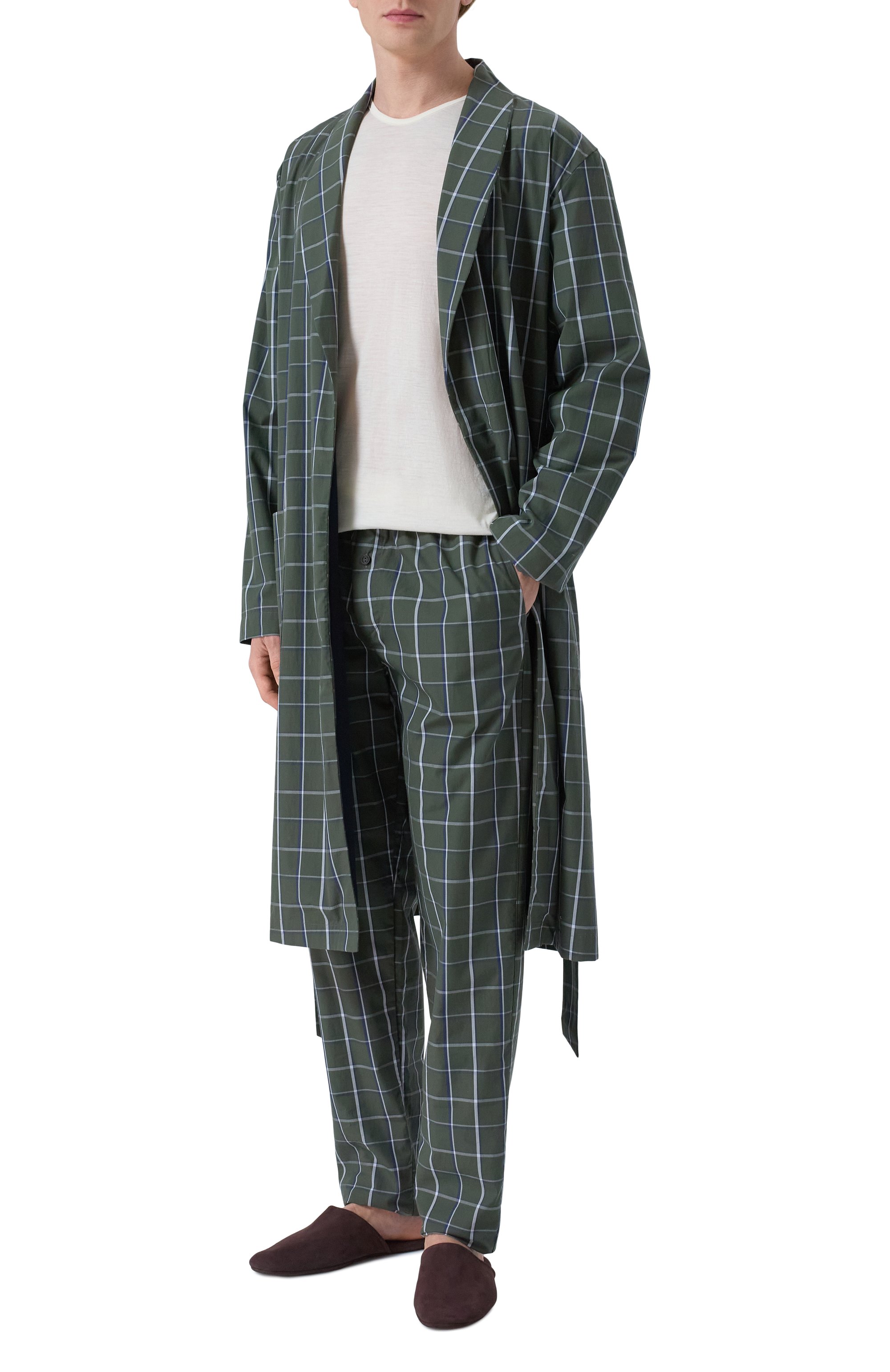 Хлопковые домашние брюки HANRO, арт. 075114, фото 2