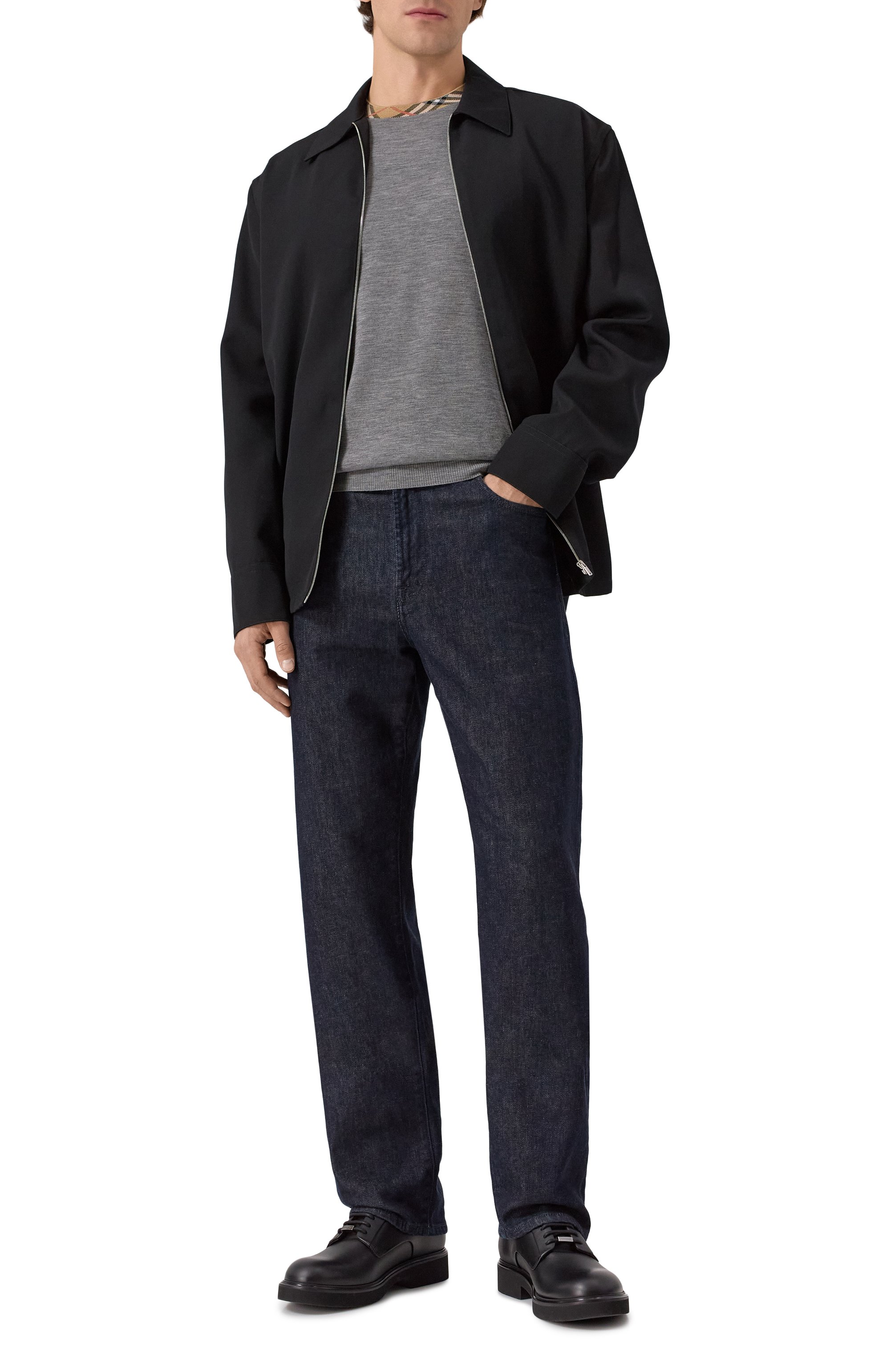 Шерстяной джемпер BURBERRY, арт. 8112147, фото 2