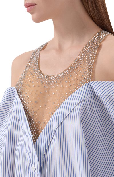 Хлоп ковое платье GIUSEPPE DI MORABITO, арт. 06PSDR721YC 16303, фото 4