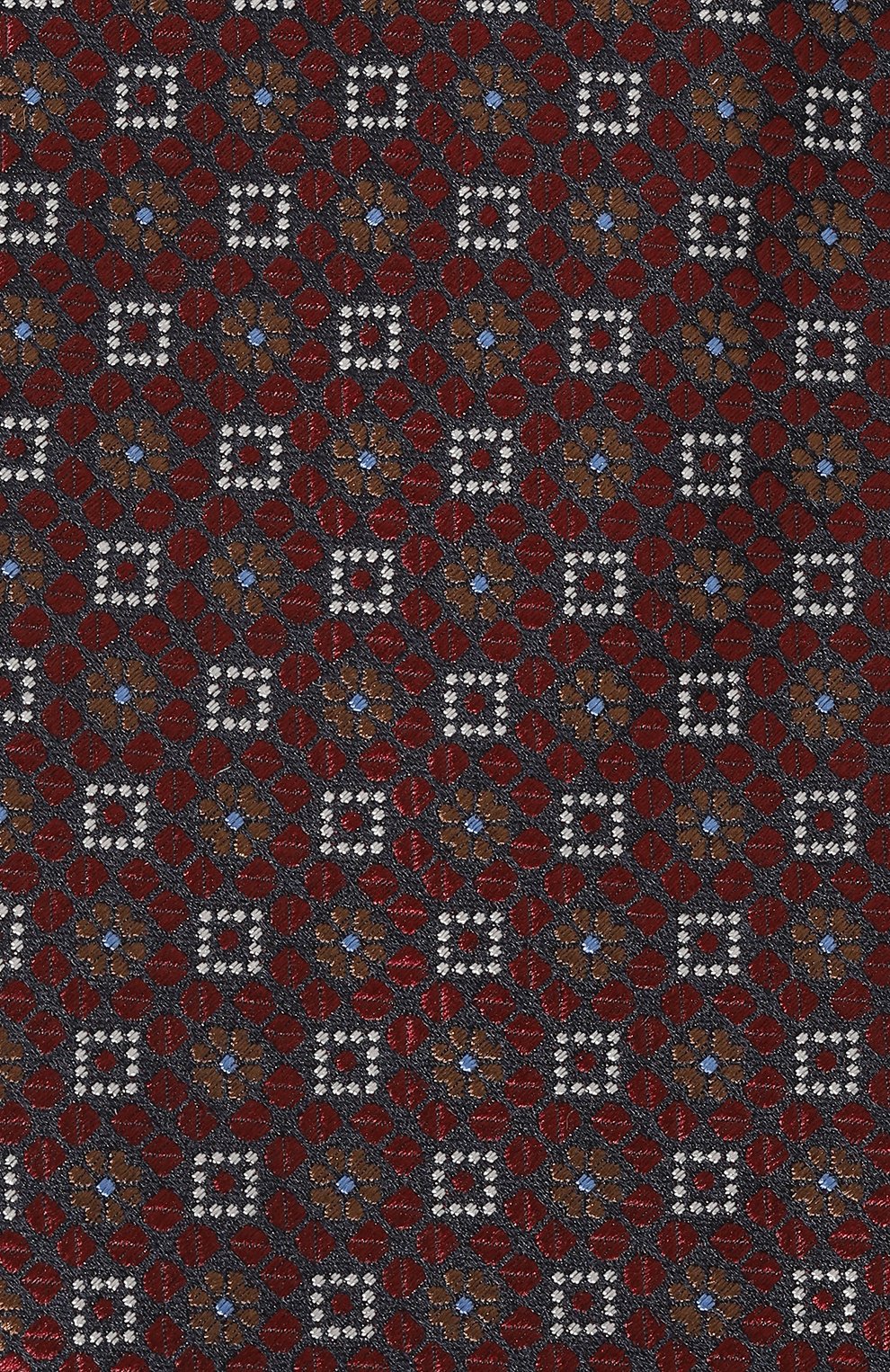 Шелковый галстук CANALI темно-красного цвета по цене 17550 руб., арт. 18/HJ04149, фото 4 Шелковый галстук CANALI, арт. 18/HJ04149, фото 4