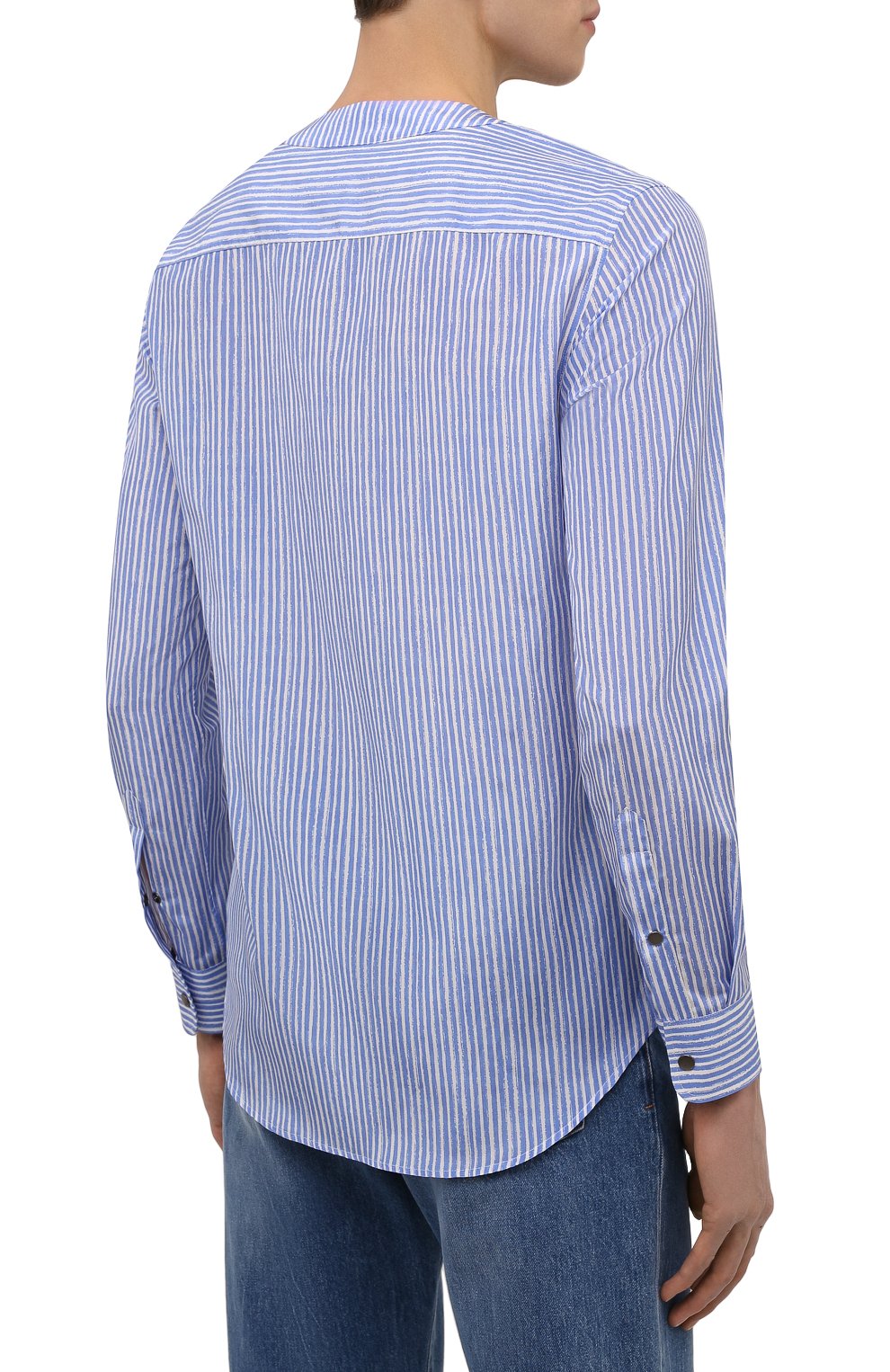 Рубашка из шелка и хлопка GIORGIO ARMANI, арт. 2SGCCZ89/TZA53, фото 4