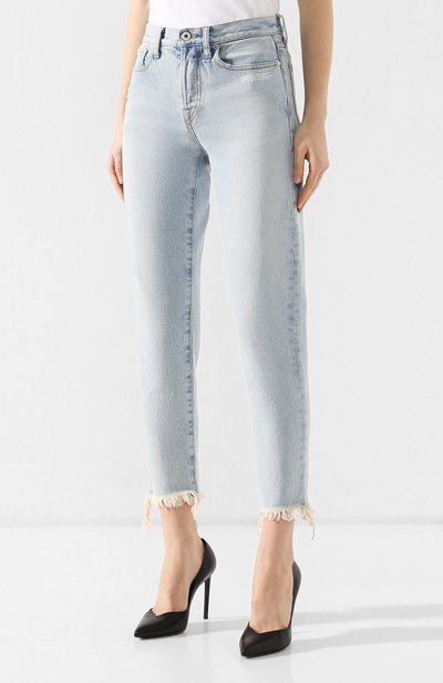 Джинсы с необработанным краем OFF-WHITE, арт. 0WYA008R197730577100, фото 3