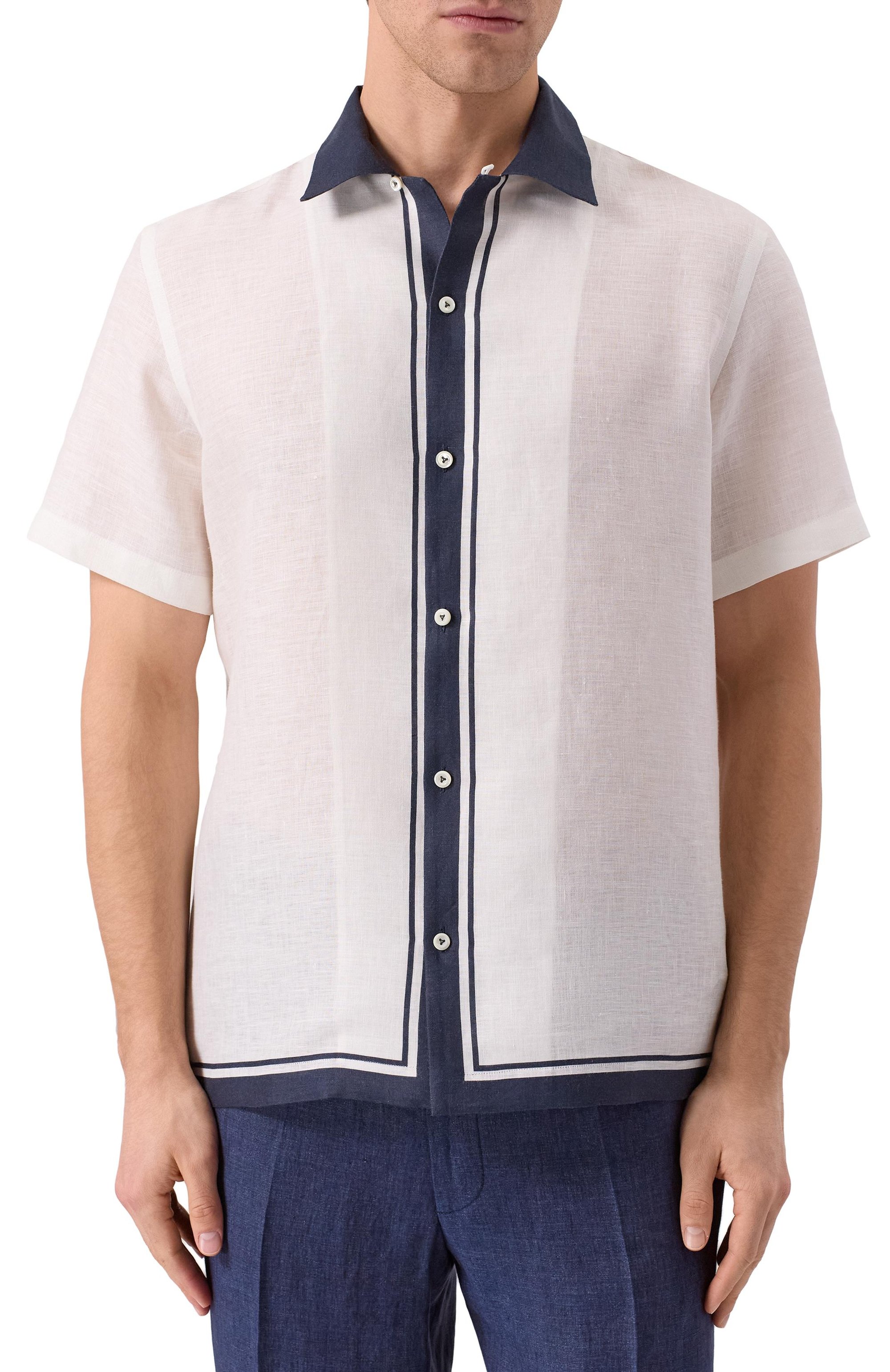 Льняная рубашка VAN LAACK, арт. VL-RIDU-S/170548_001, фото 3