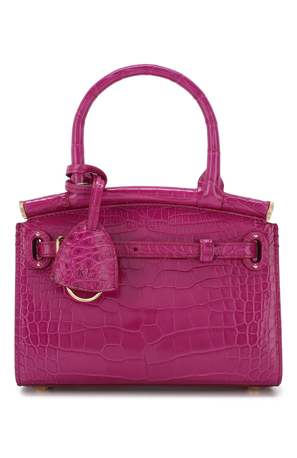 Сумка rl50 mini из кожи аллигатора RALPH LAUREN, арт. 435769101/AMIS, фото 7