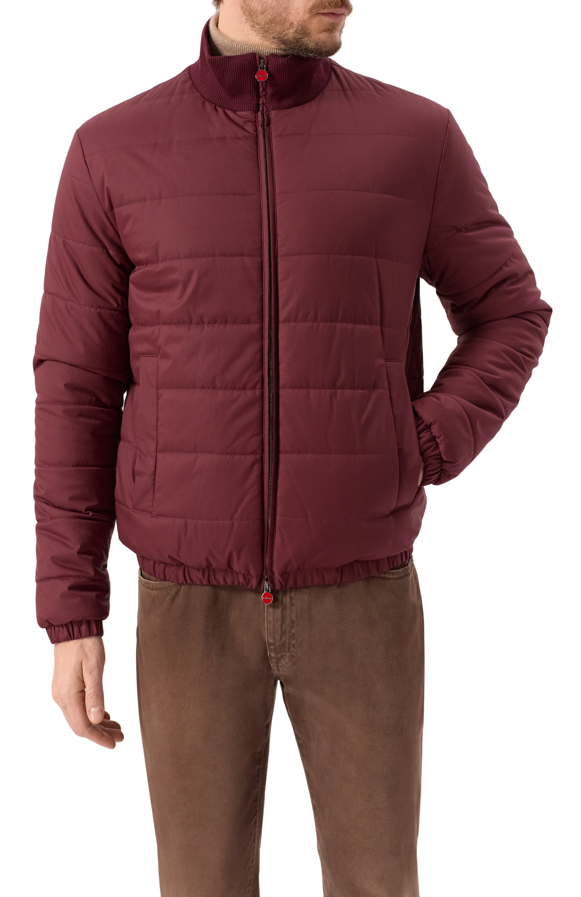 Утепленный бомбер KITON, арт. UW1883V0440F, фото 3