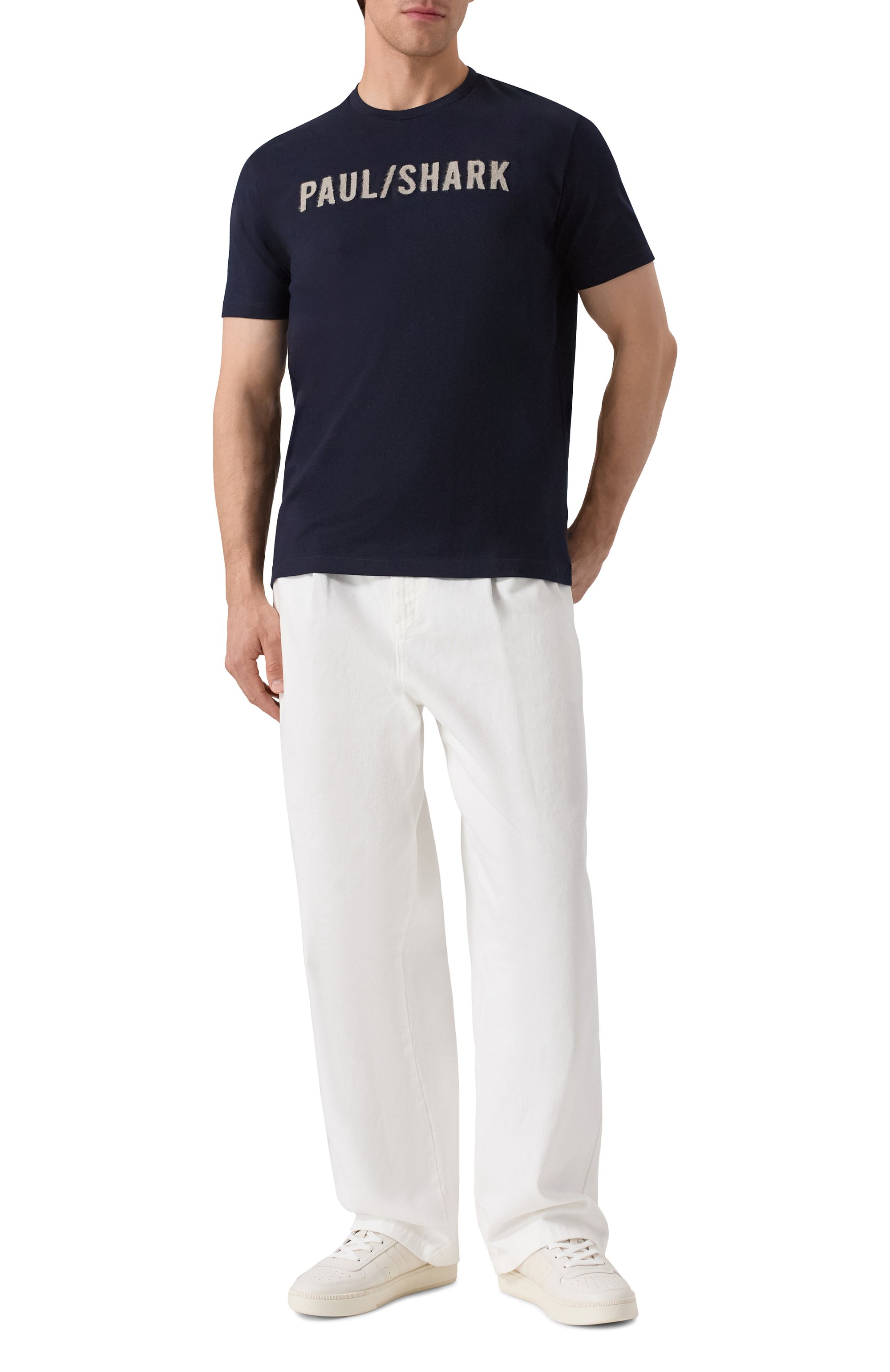 Хлопковая футболка PAUL&SHARK, арт. 15311648, фото 2