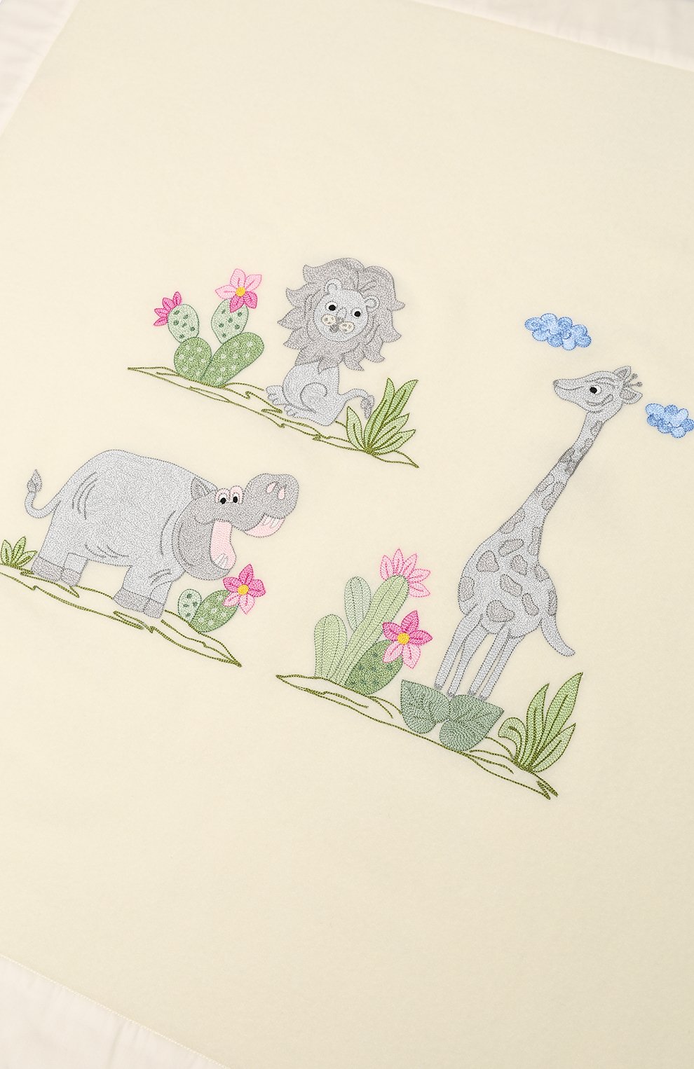 Шерстяное одеяло LORETTA CAPONI, арт. 182K13308302002.GREY, фото 3