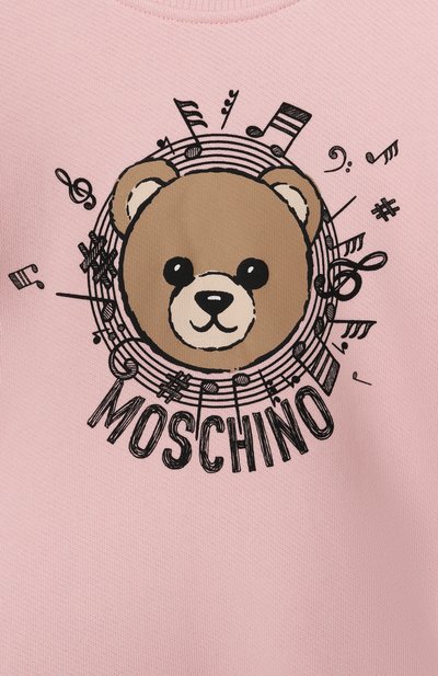 Хлопковое платье MOSCHINO, арт. HDV0GS/LCA23/4-8, фото 3