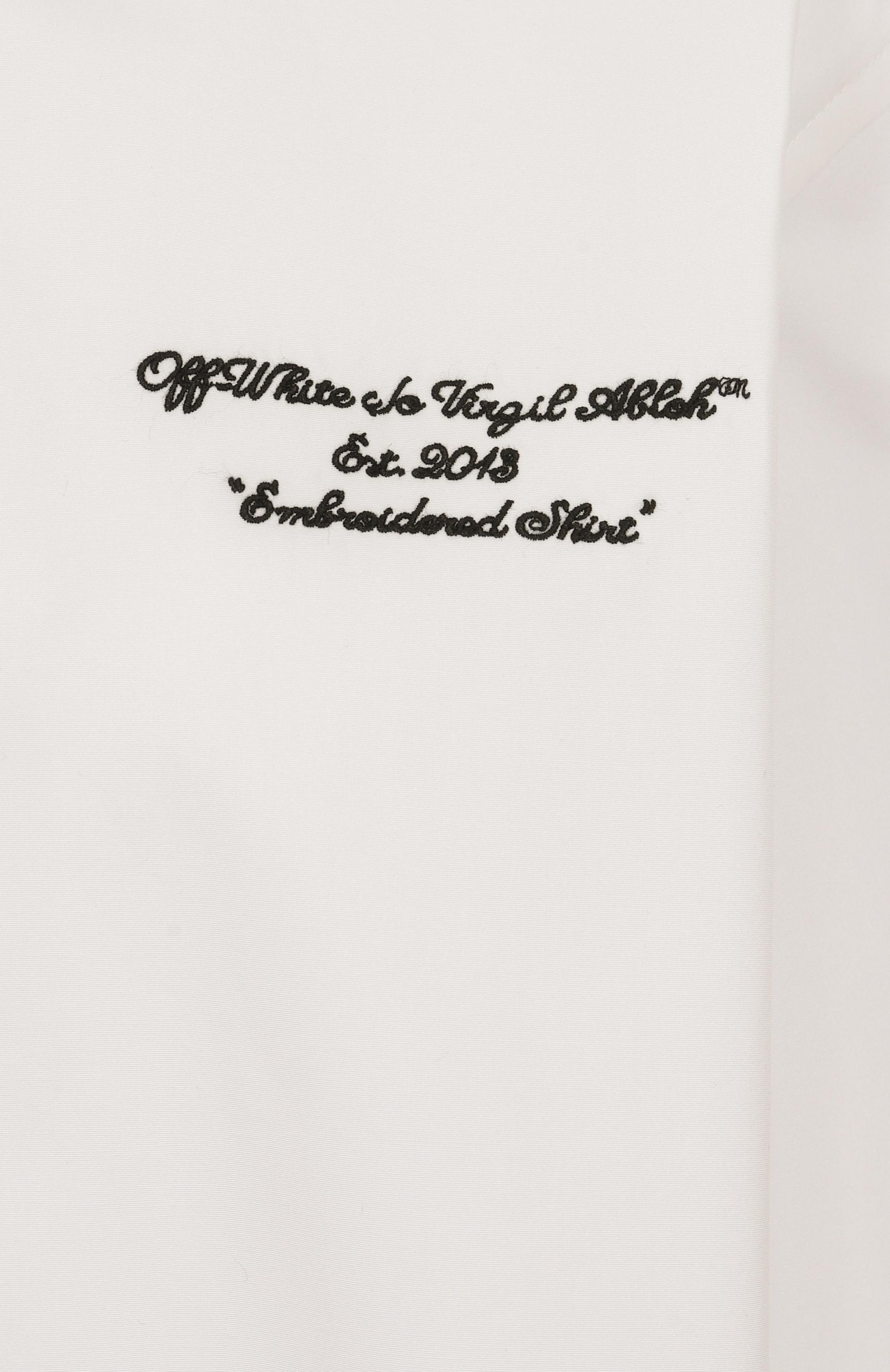 Хлопковая рубашка OFF-WHITE, арт. 0WGE02AS25FAB0010110, фото 6