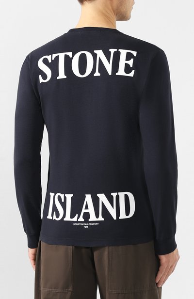 Хлопковый лонгслив STONE ISLAND, арт. 72152ML90, фото 4
