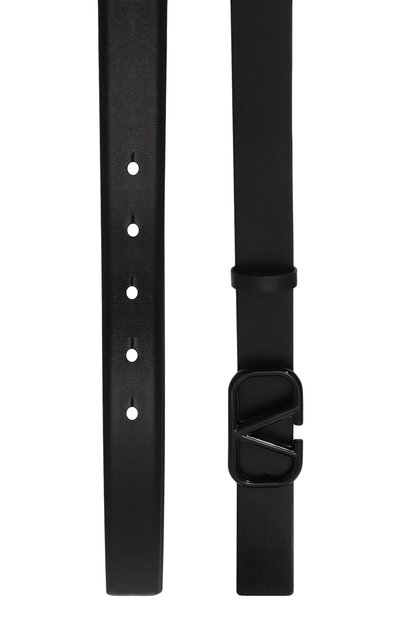 Кожаный ремень vlogo signature VALENTINO, арт. 5W2T0X49/TJE, фото 3