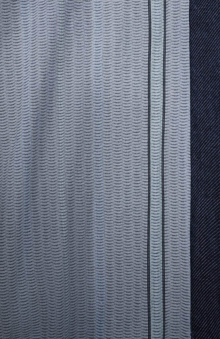 Женская джинсовый бомбер GIORGIO ARMANI синего цвета, арт. GW000925/AF15323 | Фото 7 (Материал подклада: Хлопок; Рукава: Длинные; Длина (верхняя одежда): Короткие; Материал внешний: Деним, Хлопок; Кросс-КТ: Деним, Куртка, Легкие; Стили: Кэжуэл; Автоматизация состава: Проставлено; Автоматизация ТО: Проставлено)