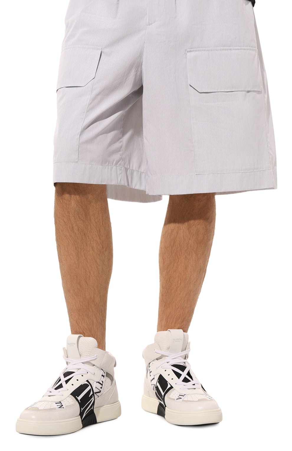 Кожаные кеды vl7n VALENTINO, арт. ZY2S0E03/WRQ, фото 3