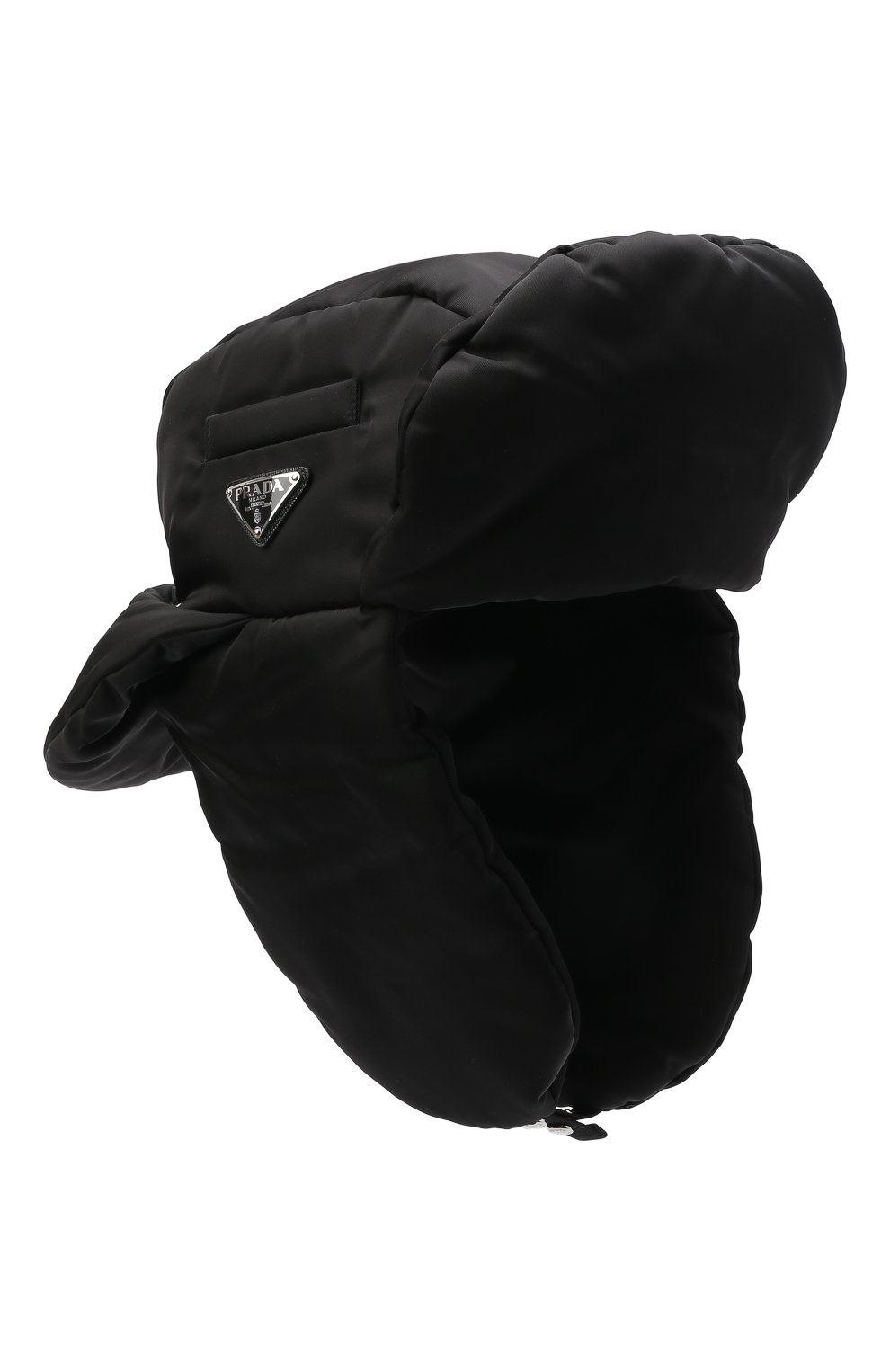Утепленная шапка-ушанка PRADA, арт. 2HC164-820-F0002, фото 1