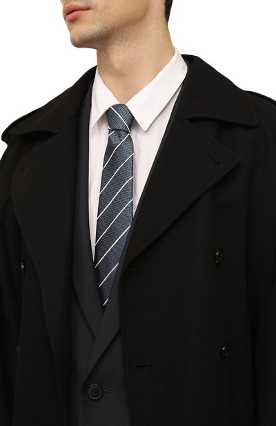 Галстук из шелка и вискозы GIORGIO ARMANI, арт. 360054/3F939, фото 2