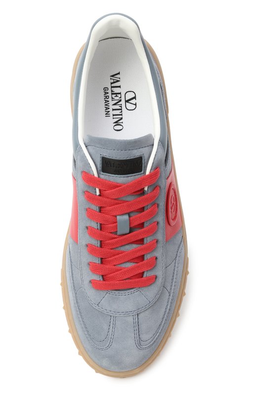 Замшевые кеды Upvillage Valentino 7W2S0IL9/LAL Серый  7W2S0IL9/LAL Фото 6