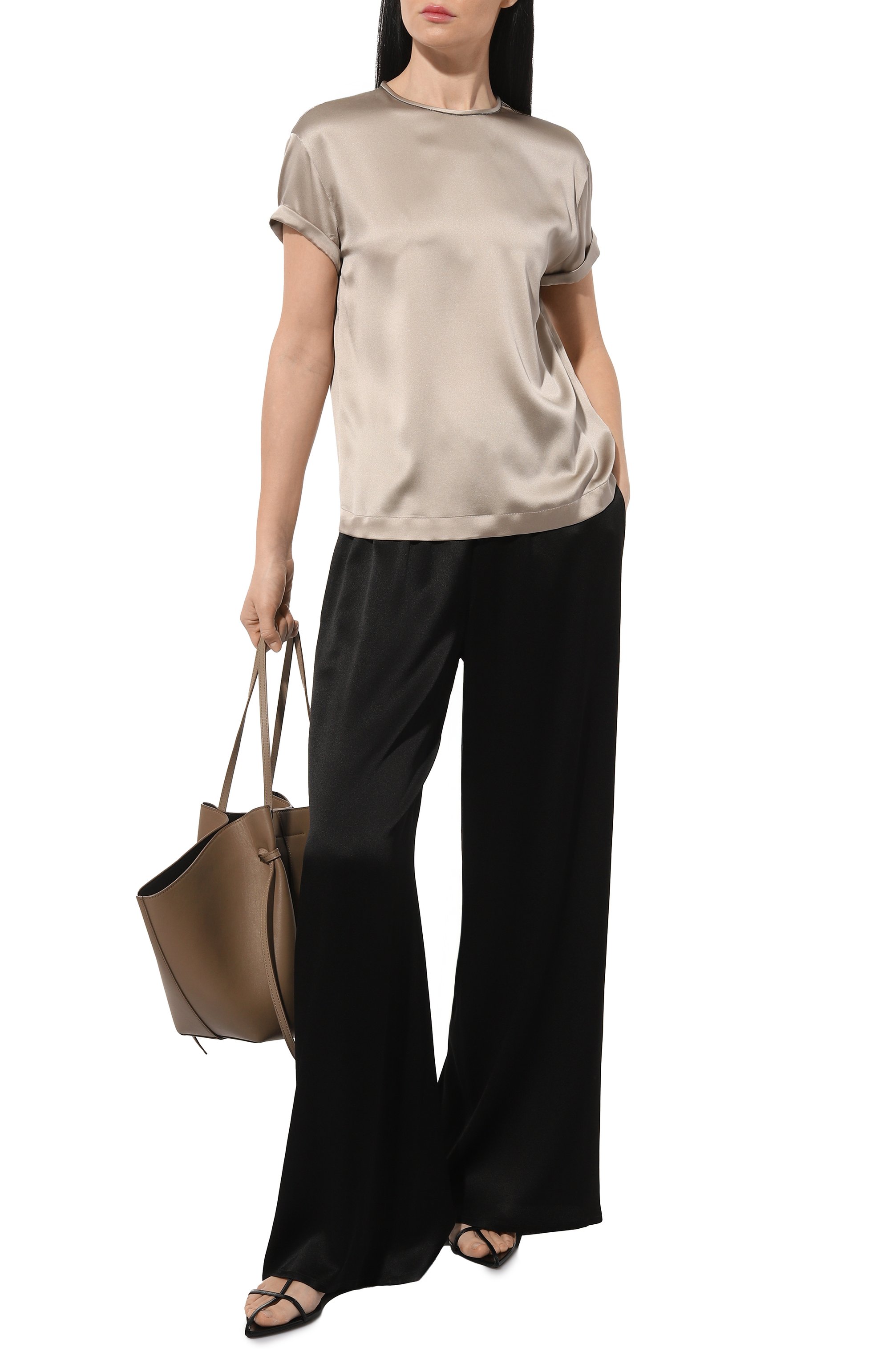 Шелковый топ BRUNELLO CUCINELLI, арт. M0C59B1008, фото 2