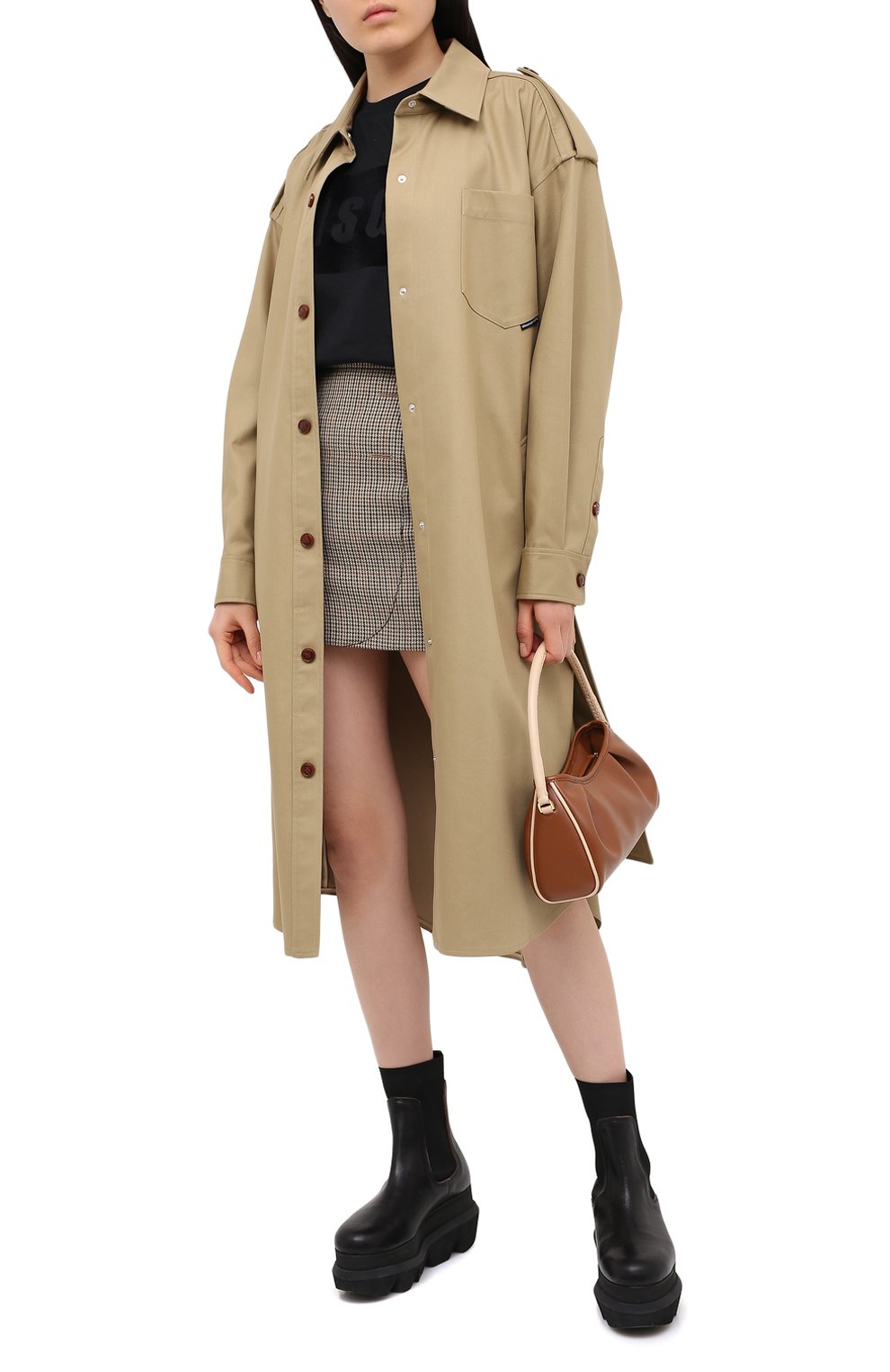 Хлопковая футболка MSGM, арт. 2941MDM169 207798, фото 2