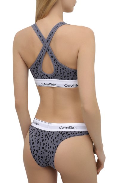 Трусы-слипы CALVIN KLEIN серого цвета по цене 2310 руб., арт. QF5981E, фото 3 Трусы-слипы CALVIN KLEIN, арт. QF5981E, фото 3