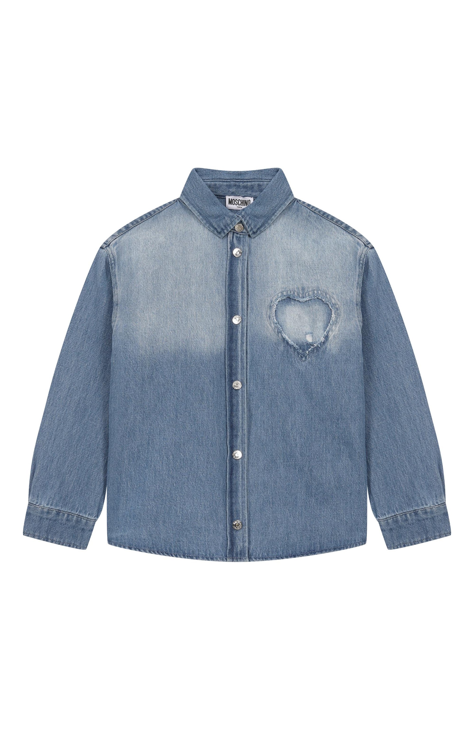 Джинсовая рубашка MOSCHINO, арт. HDC02E/L0E47_001, фото 1