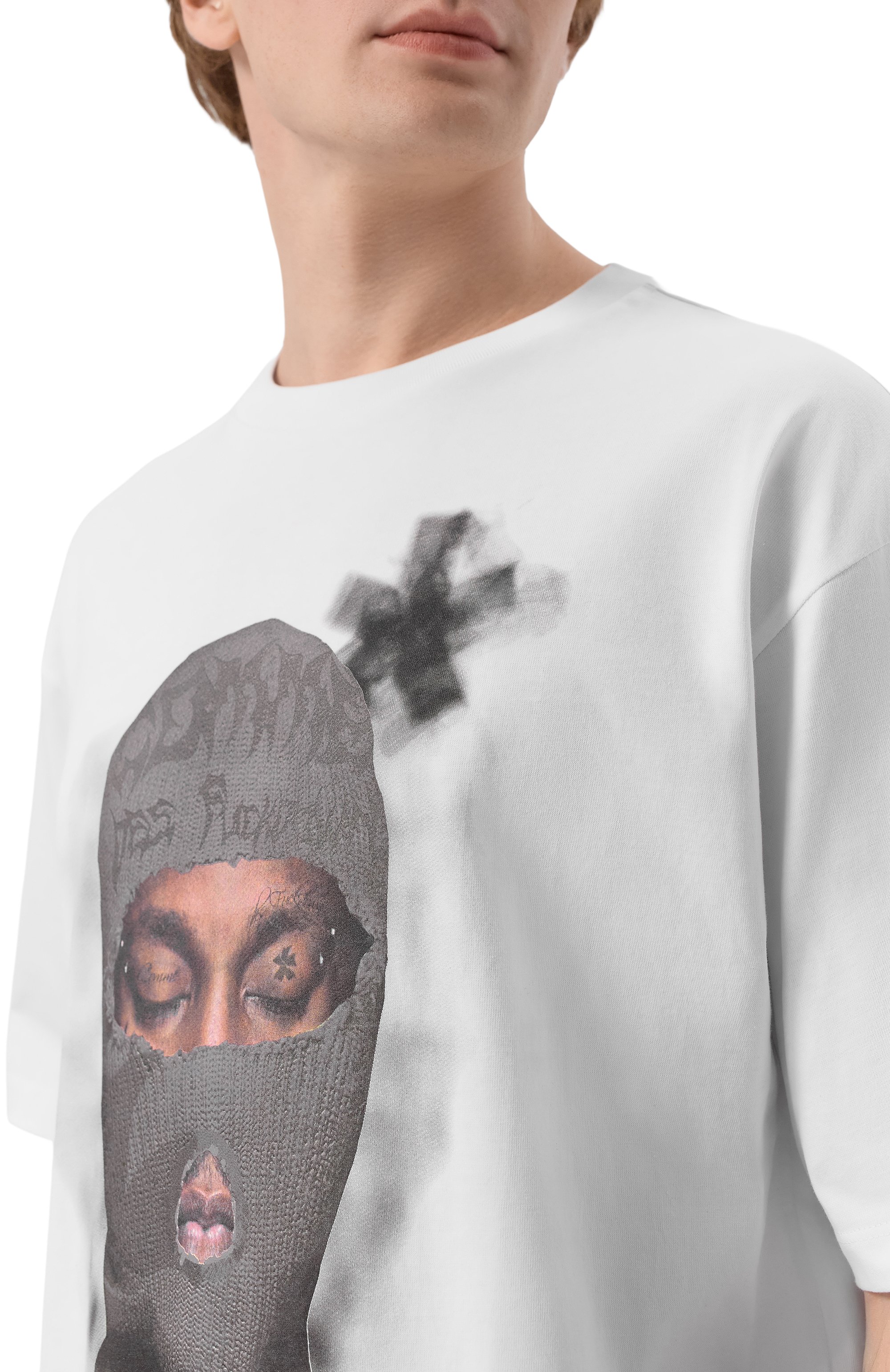 Хлопковая футболка COMME DES FUCKDOWN, арт. CFABM01975, фото 5