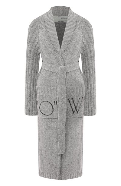 Кардиган с поясом OFF-WHITE, арт. 0WHB009F19F980500500, фото 1