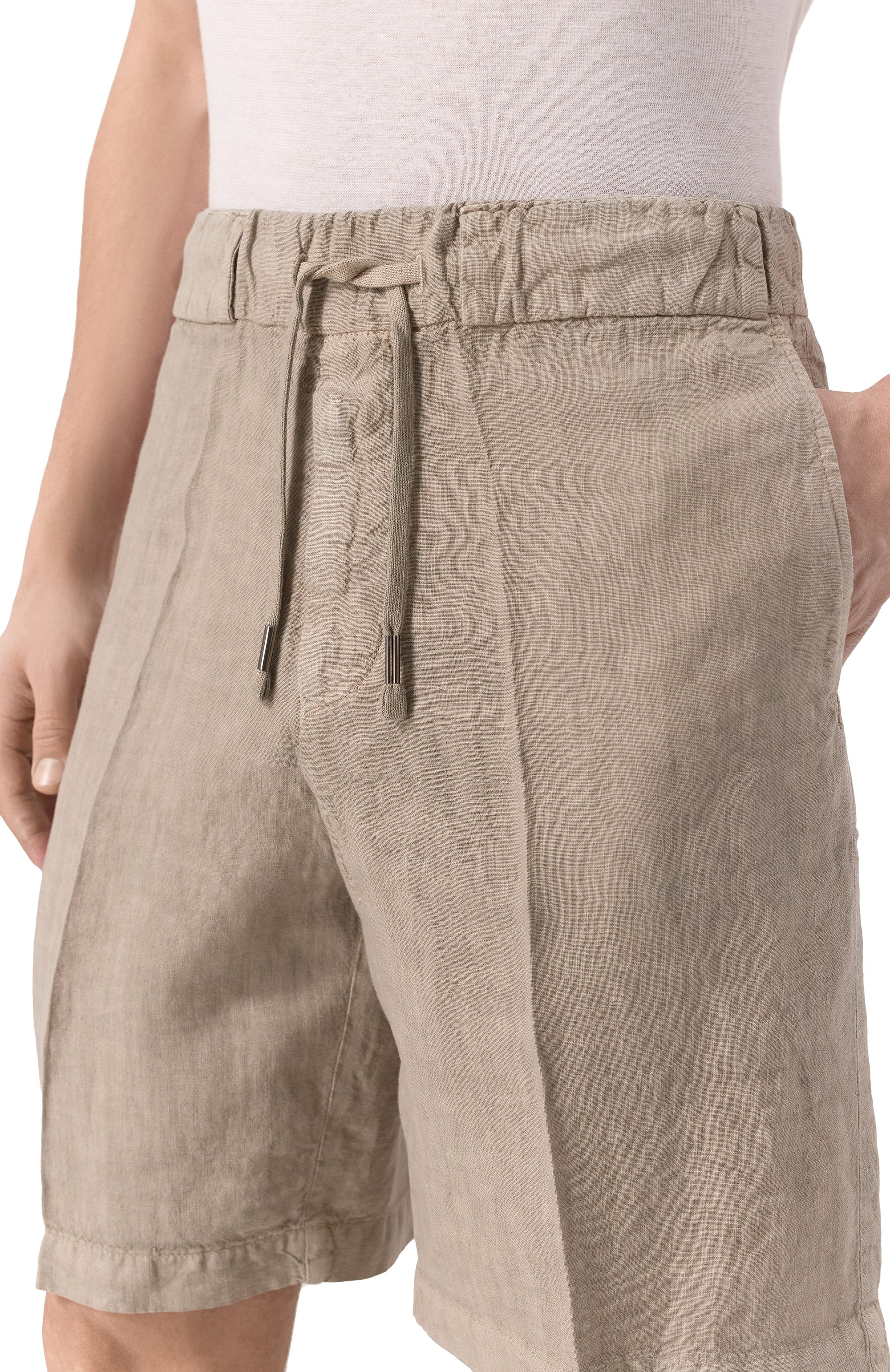 Льняные шорты INLINUM, арт. PAJAMA17, фото 5