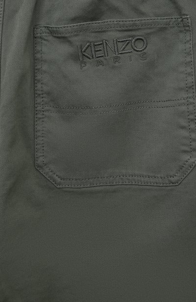 Хлопковые брюки KENZO, арт. K60731, фото 3