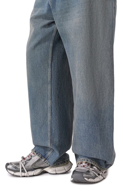 Комбинированные кроссовки 3XL Balenciaga 734734/W3XL5 Серый  734734/W3XL5 Фото 3