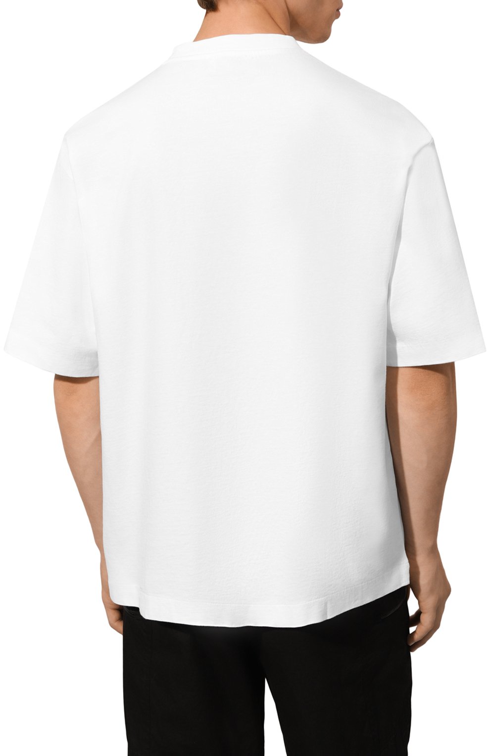 Хлопковая футболка OFF-WHITE, арт. 0MAA120F24JER00M, фото 4