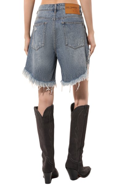 Джинсовые шорты ONETEASPOON, арт. 26246, фото 4