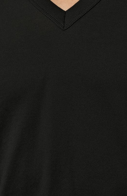 Хлопковая футболка Dolce & Gabbana G8KG0T/FU7EQ Чёрный  G8KG0T/FU7EQ Фото 5