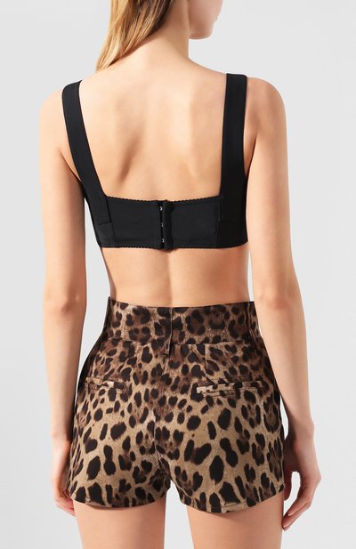 Топ-бюстье DOLCE & GABBANA леопардового цвета по цене 93550 руб., арт. F74N0T/GDV18, фото 4 Топ-бюстье DOLCE & GABBANA, арт. F74N0T/GDV18, фото 4