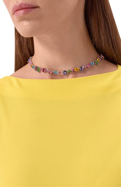 Колье gema SWAROVSKI разноцветного цвета по цене 66200 руб., арт. 5656397, фото 2 Колье gema SWAROVSKI, арт. 5656397, фото 2