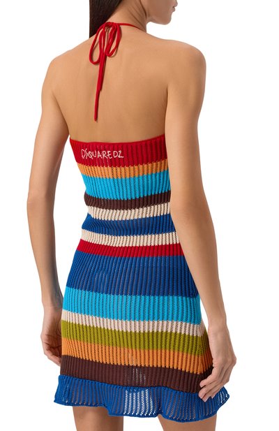 Хлоп�ковое платье DSQUARED2, арт. S73CU0317/D13131, фото 4