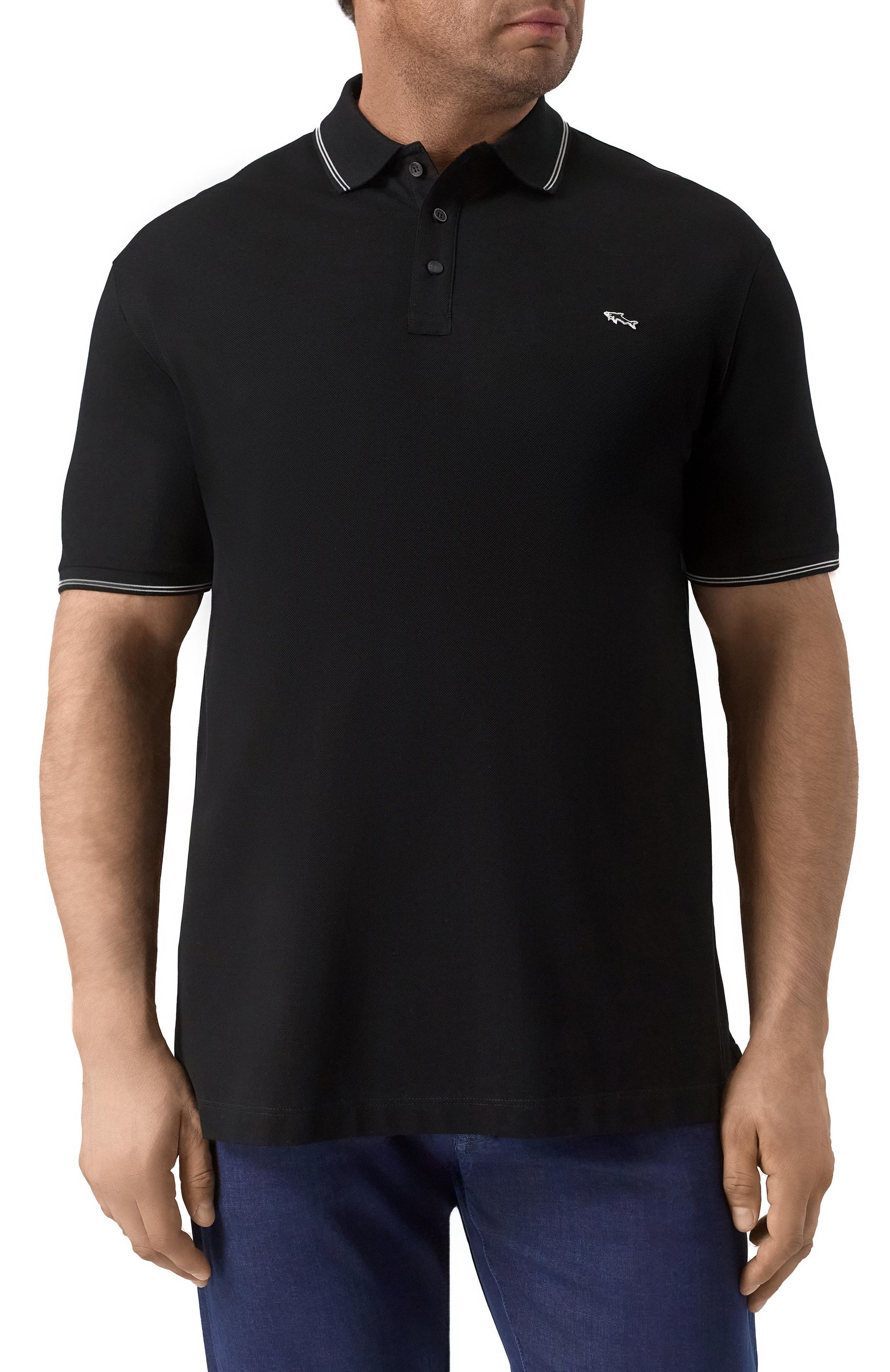 Хлопковое поло PAUL&SHARK, арт. 24411202/6XL, фото 3