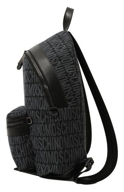 Рюкзак MOSCHINO темно-серого цвета по цене 89950 руб., арт. A7605/8274, фото 4 Рюкзак MOSCHINO, арт. A7605/8274, фото 4