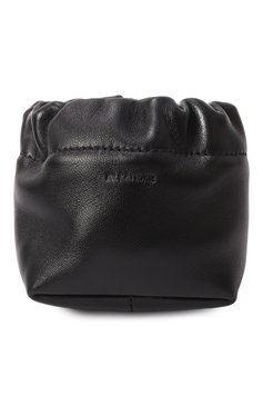 Женская сумка JIL SANDER черного цвета, арт. J07VL0034/P7323 | Фото 1 (Материал: Натуральная кожа; Размер: mini; Женское Кросс-КТ: Вечерняя сумка)