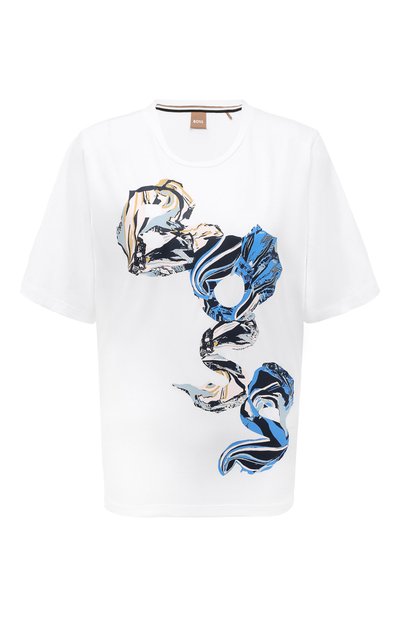 Хлопковая футболка BOSS, арт. 50496497, фото 1