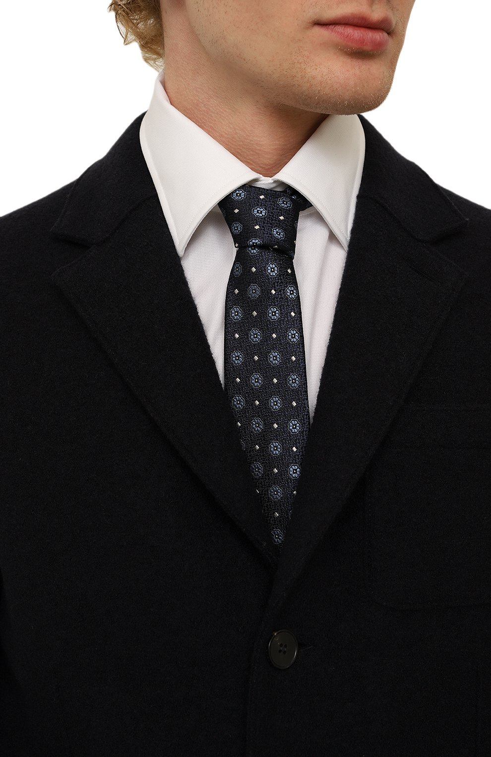 Шелковый галстук CANALI, арт. 18/HJ03857, фото 2