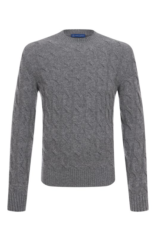 Джемпер из шерсти и кашемира Andrea Campagna M5625-6135V Серый M5625-6135V