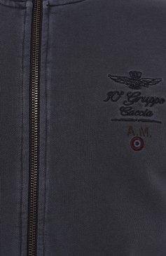 Мужской хлопковый спортивный костюм AERONAUTICA MILITARE темно-синего цвета, арт. TF080F539 | Фото 6 (Материал сплава: Проставлено; Рукава: Длинные; Материал внешний: Хлопок; Драгоценные камни: Проставлено; Кросс-КТ: Спорт)