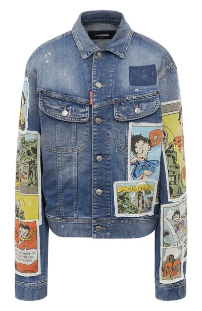 Женская джинсовая куртка DSQUARED2, арт. S75AM1046/S30342